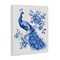 Stupell Industries Vintage Peacock in Toile Style Canvas, design by Lettered and Lined
